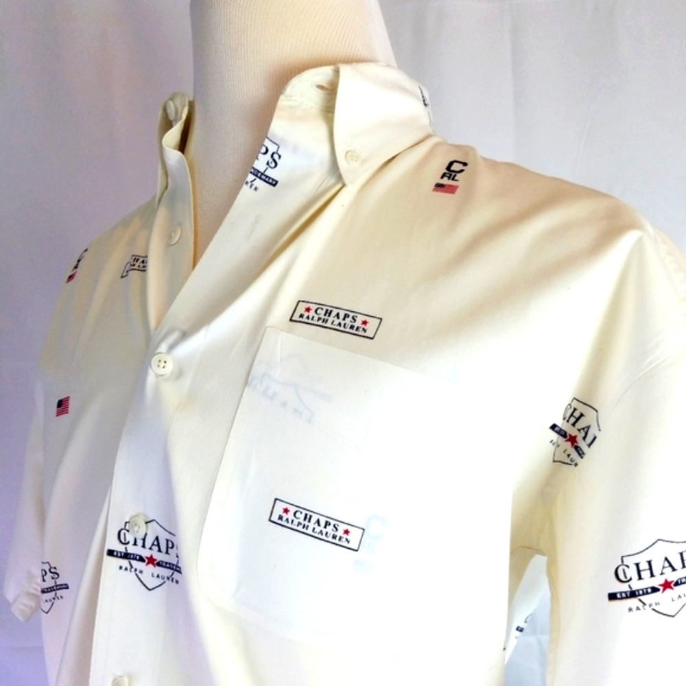 Chaps Ralph Lauren 4th of July button down shirt